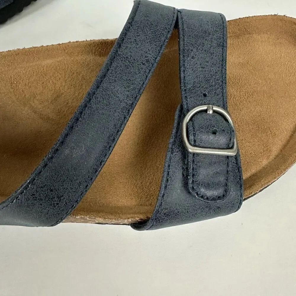 Wear.Ever. Perty Sandals women’s 7.5 Blue - Picture 6 of 11